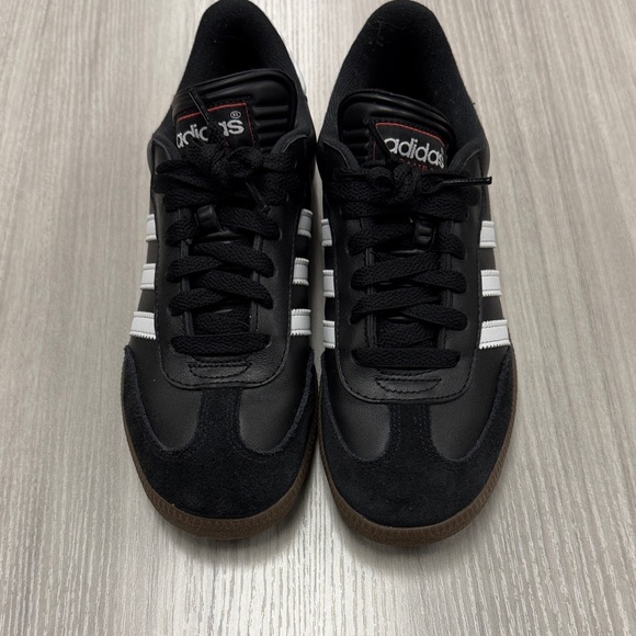 Adidas Men's Black and White Samba Sneakers - Picture 2 of 4
